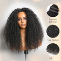 Half Messy Curly Wig